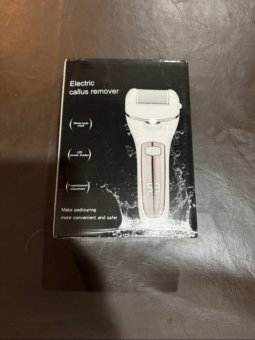 Electric Callus Remover for Men Grooming - White